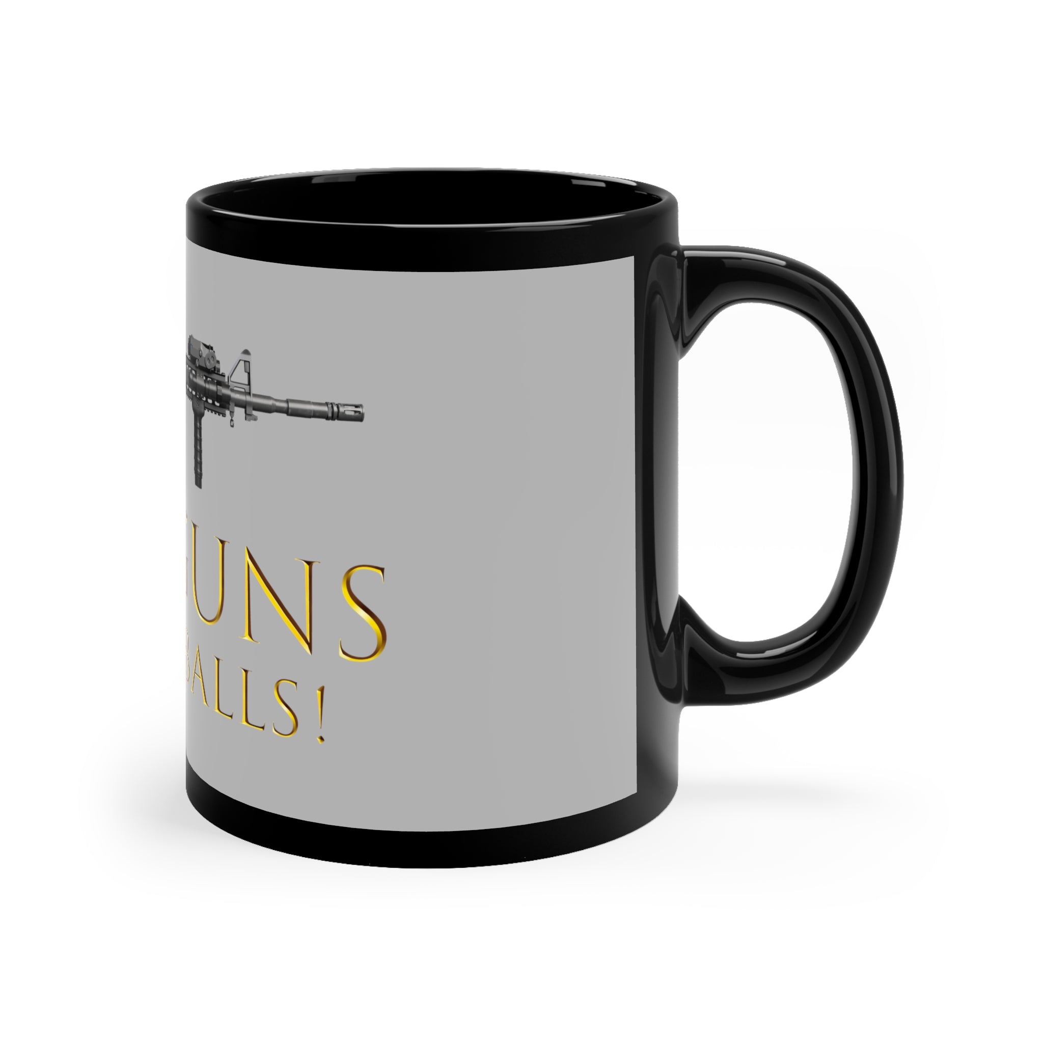 11oz Black Mug